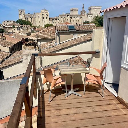 Le Toit D'Avignon - Intra-Muros - Terrasse Vue Palais Des Papes - Ideal Festival - Climatisation - Wifi Екстер'єр фото