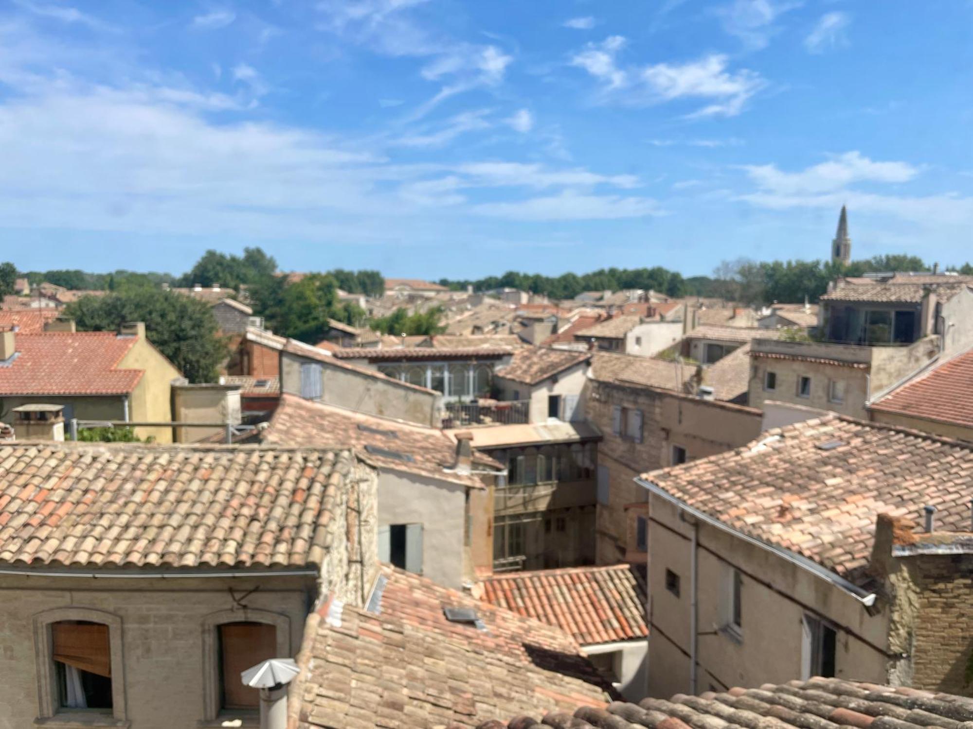 Le Toit D'Avignon - Intra-Muros - Terrasse Vue Palais Des Papes - Ideal Festival - Climatisation - Wifi Екстер'єр фото
